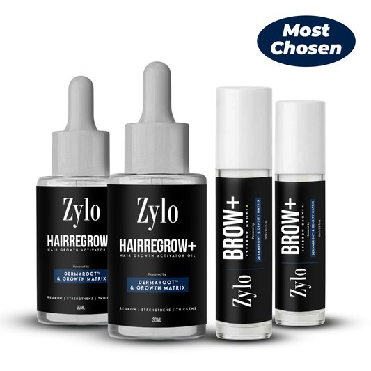 Zylo Hair & Brow Growth Bundle